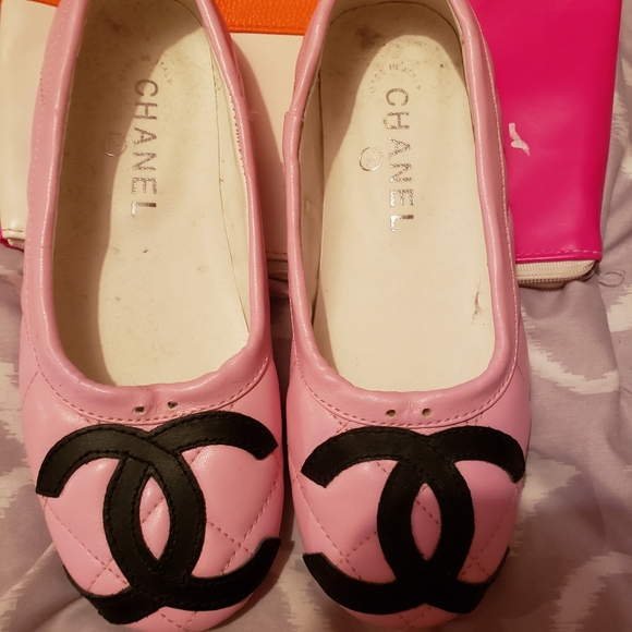 CHANEL Shoes - Chanel ballerina shoes pink